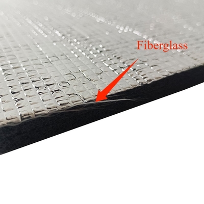 유리섬유 알루미늄 엽 XPE 폼 불 retardant 자기 접착 HVAC 단열 폼 5-25mm 두께