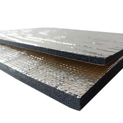 유리섬유 알루미늄 엽 XPE 폼 불 retardant 자기 접착 HVAC 단열 폼 5-25mm 두께