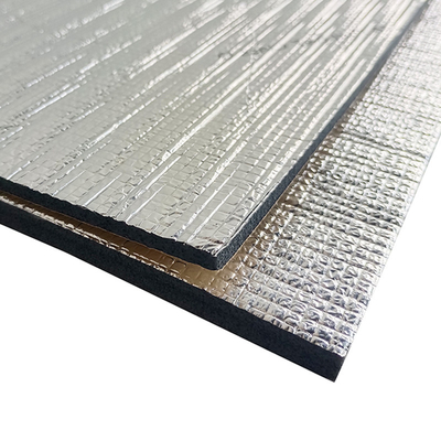 유리섬유 알루미늄 엽 XPE 폼 불 retardant 자기 접착 HVAC 단열 폼 5-25mm 두께