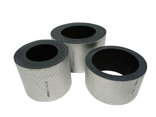 HVAC 튜트 단열 롤 폴리에틸렌 크로스 링크 된 폼 XLPE 롤 알루미늄 엽과 접착 접착제