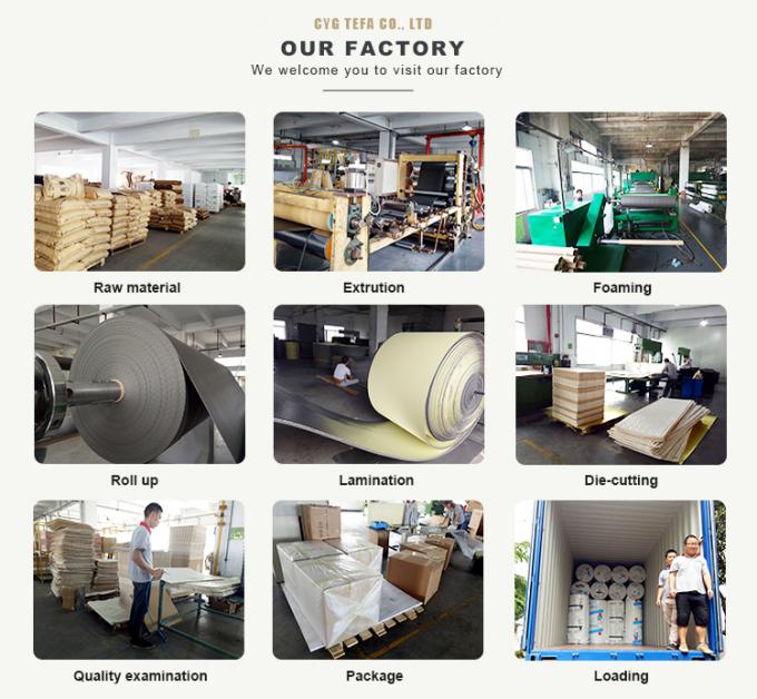물리적 ＬＤＰＥ는 열 단열 발포체 알루미늄 호일을 가교결합합니다 7
